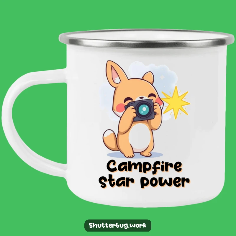 Funny Animal Stargazer Camping Mug - Outdoor Cosmic Photographer's Cup
