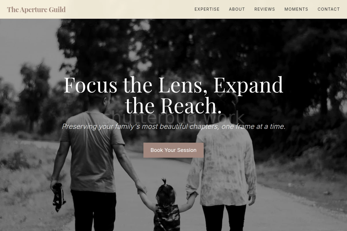Develop Family Photography
