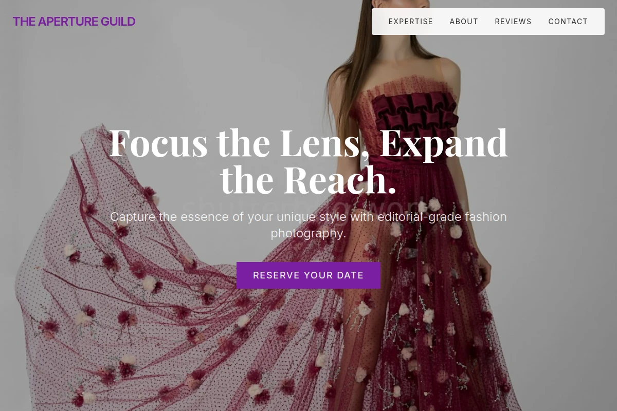 Zoom Fashion Photography