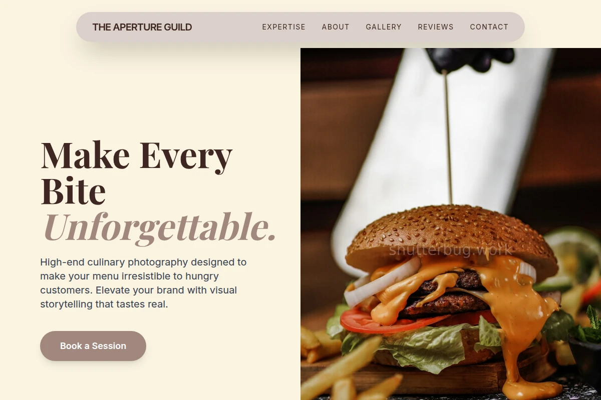 Sensor Food Photography